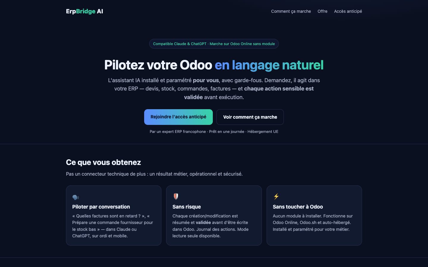 Aperçu de solution de gestion intégrée