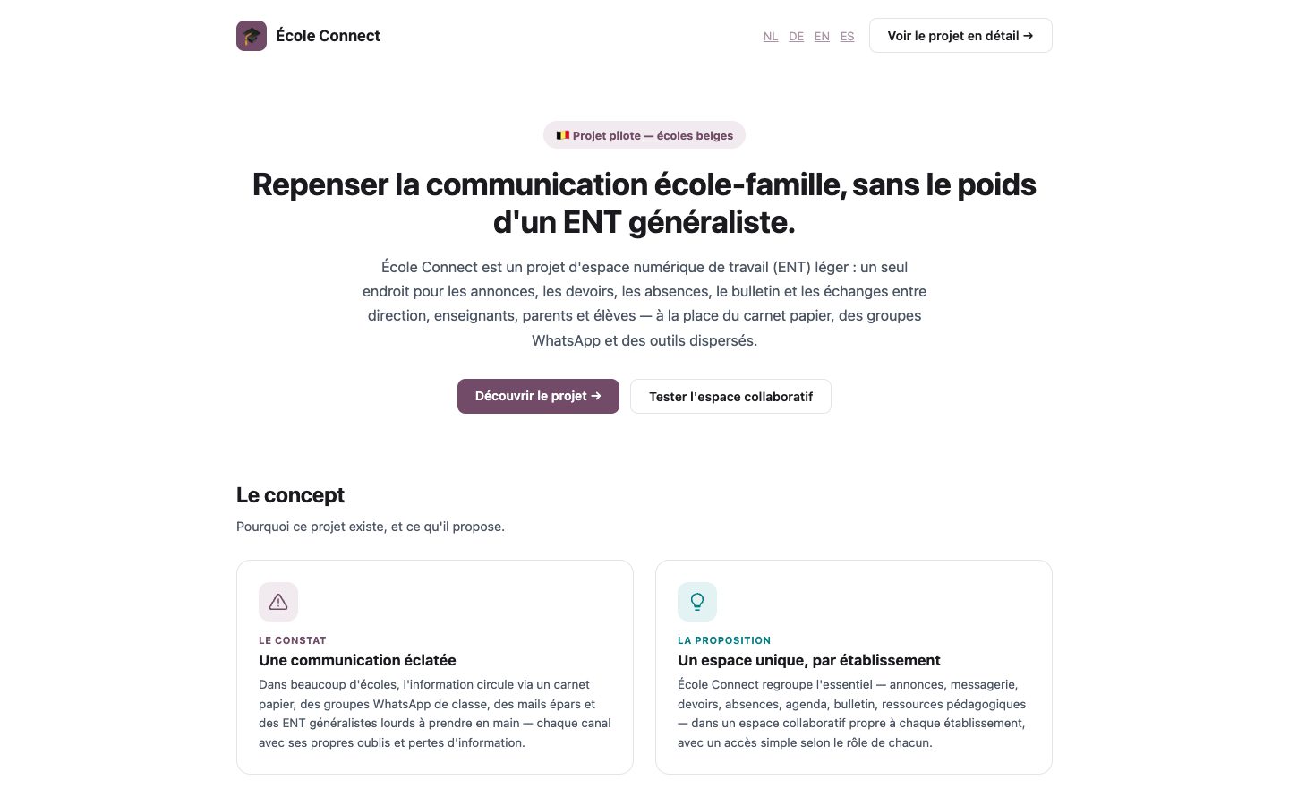 École Connect